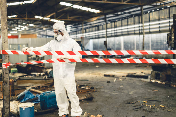 Professional Trauma Scene Cleanup technician working in Tomales, CA